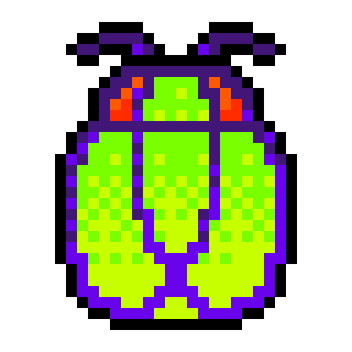 izzy the bug: :B